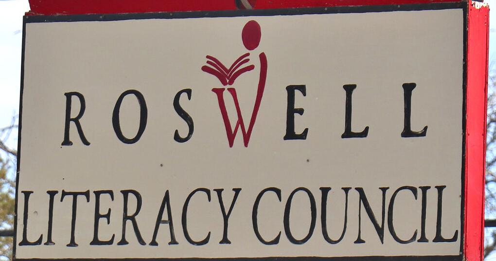 Roswell Literacy Council building sign