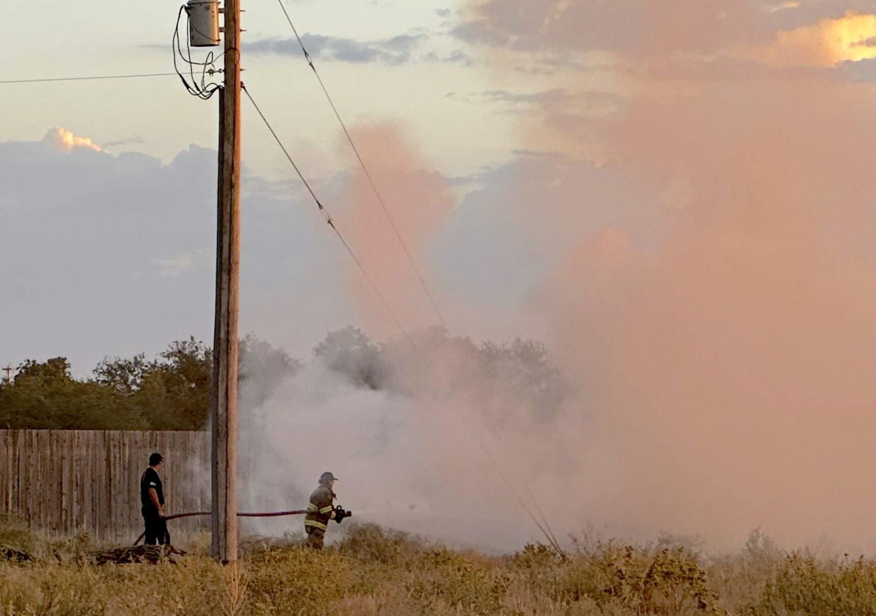 Fast response to brushfire