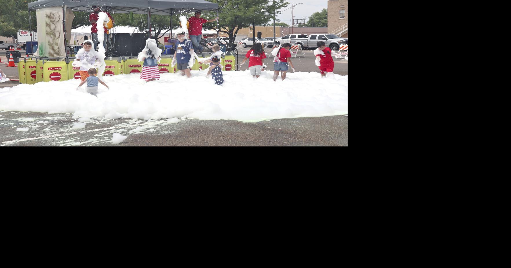 2026 UFO Festival, Foam squirting on children