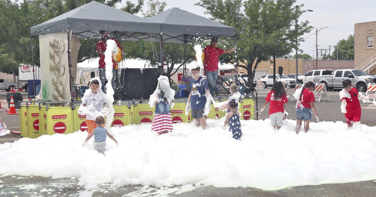 2026 UFO Festival, Foam squirting on children