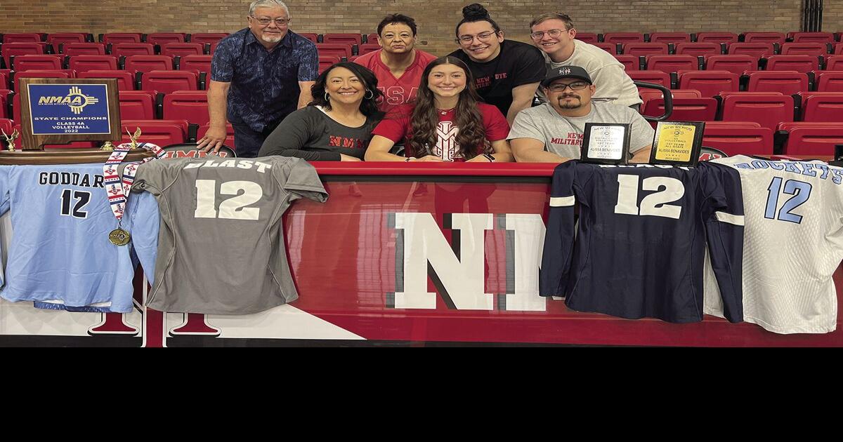 Goddard volleyball player signs with NMMI Local Sports