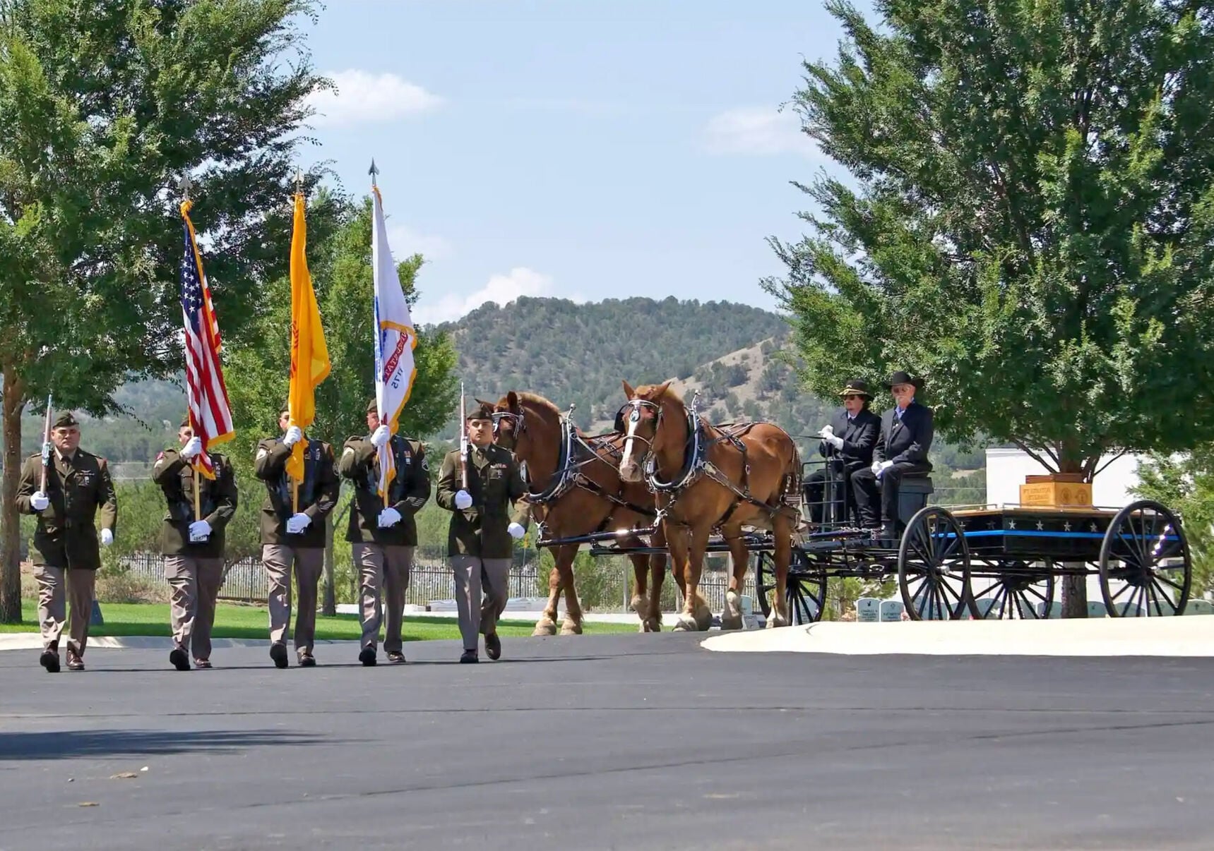 Full military honors mark final farewell for Brig. Gen. Fox