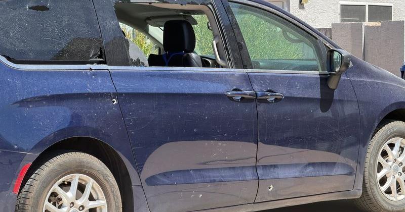 A father and his 14-year-old son were wounded after a neighbor started shooting outside their Mesa home on June 28, 2026.