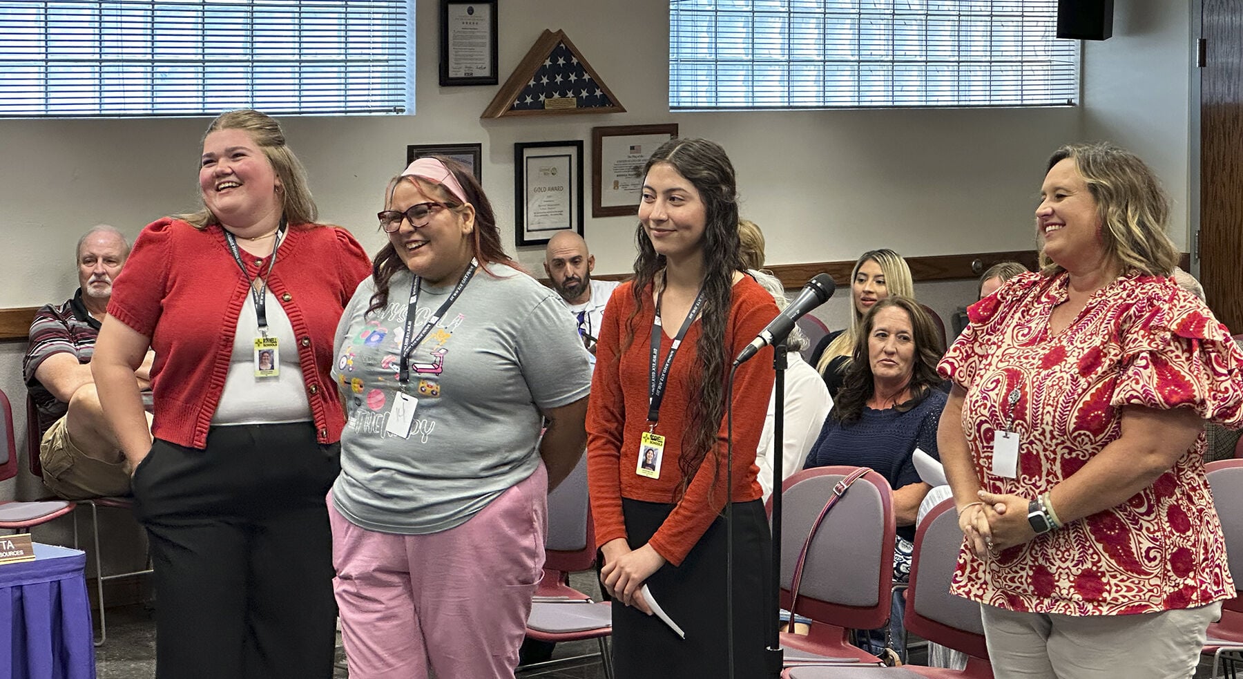 August school board meeting