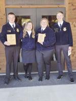RHS FFA Land Judging finishes second in state