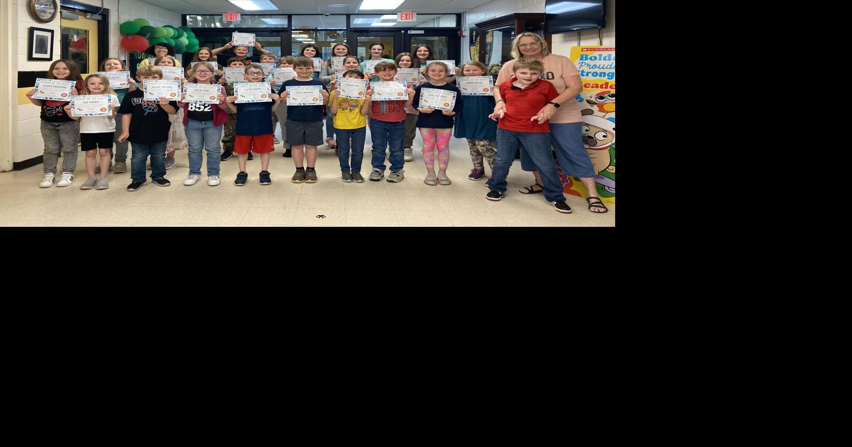 Scotts Hill Elementary Students of the Month Schools