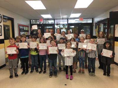 Scotts Hill Elementary February Students of the Month
