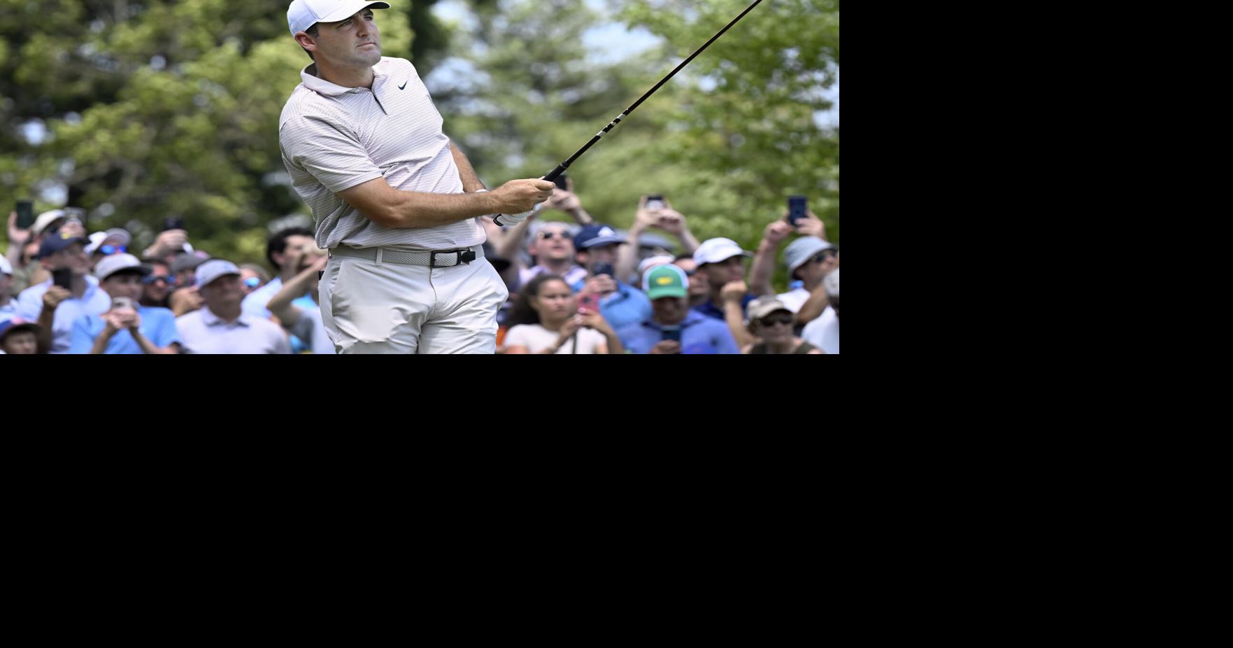 Scheffler hits a perfect shot and plenty of great ones for a 62 to share lead at Travelers Scottie Scheffler hits a lot of great shots By DOUG FERGUSON - AP Golf Writer Jun 19, 2025 15 mins ago