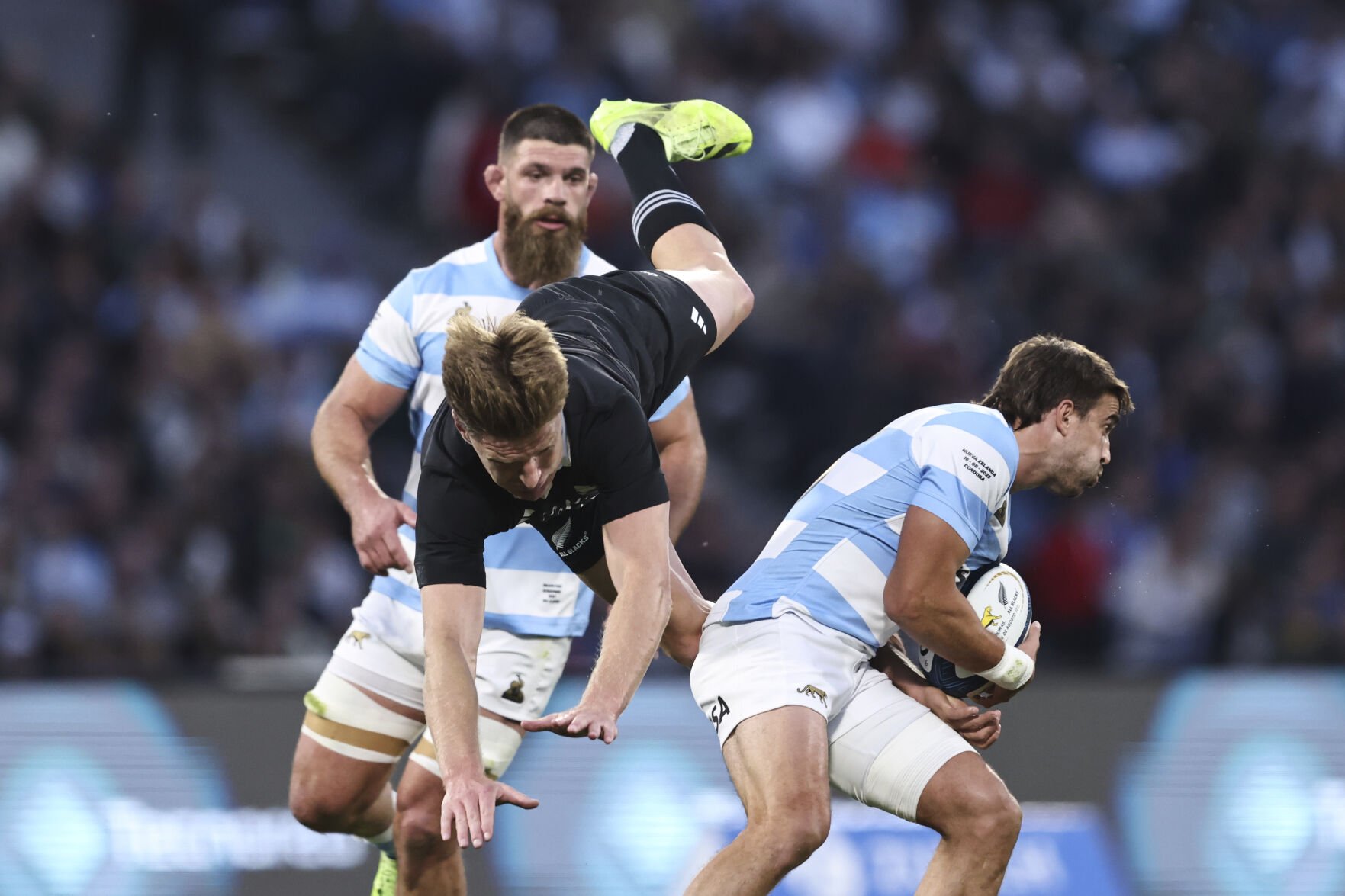 Reece, Taukei'aho doubles see the All Blacks win 41-24 over