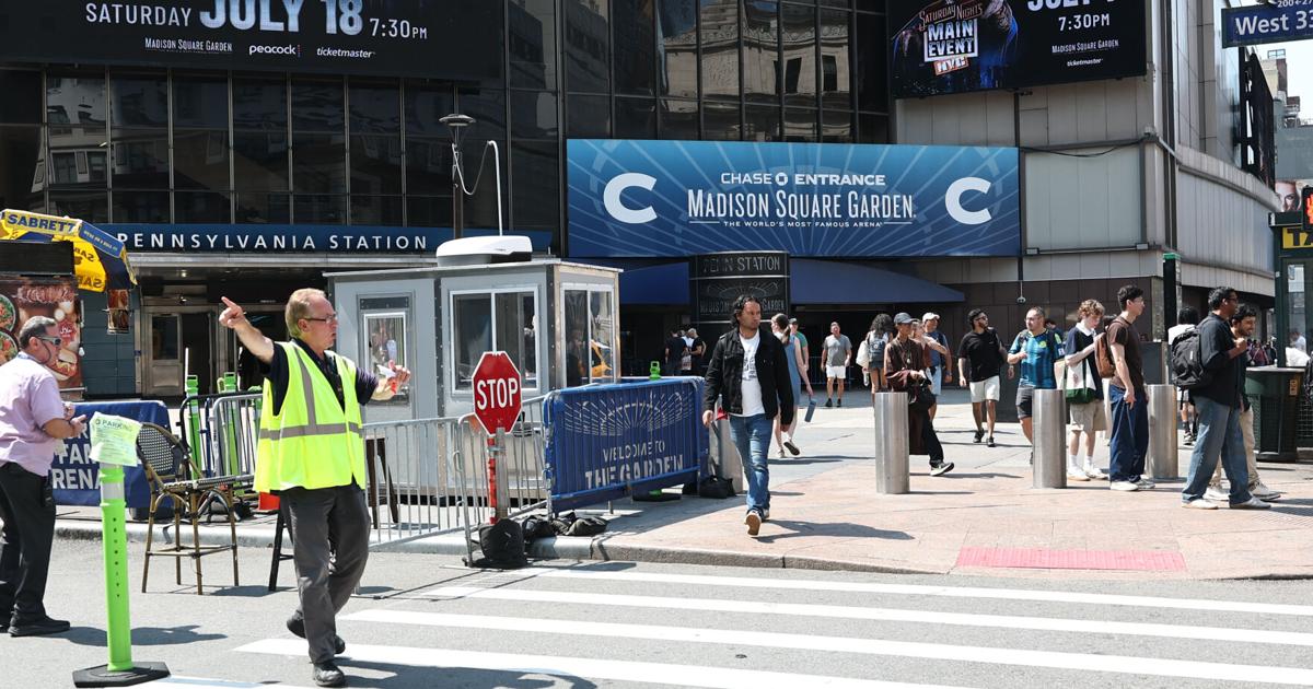 Taylor Swift's MSG wedding appears to require large police presence Emma Seiwell, Rocco Parascandola and Jami Ganz, New York Daily News Jul 1, 2026 1 hr ago
