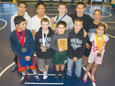 Burton Middle School wrestlers win title - Porterville Recorder: Sports