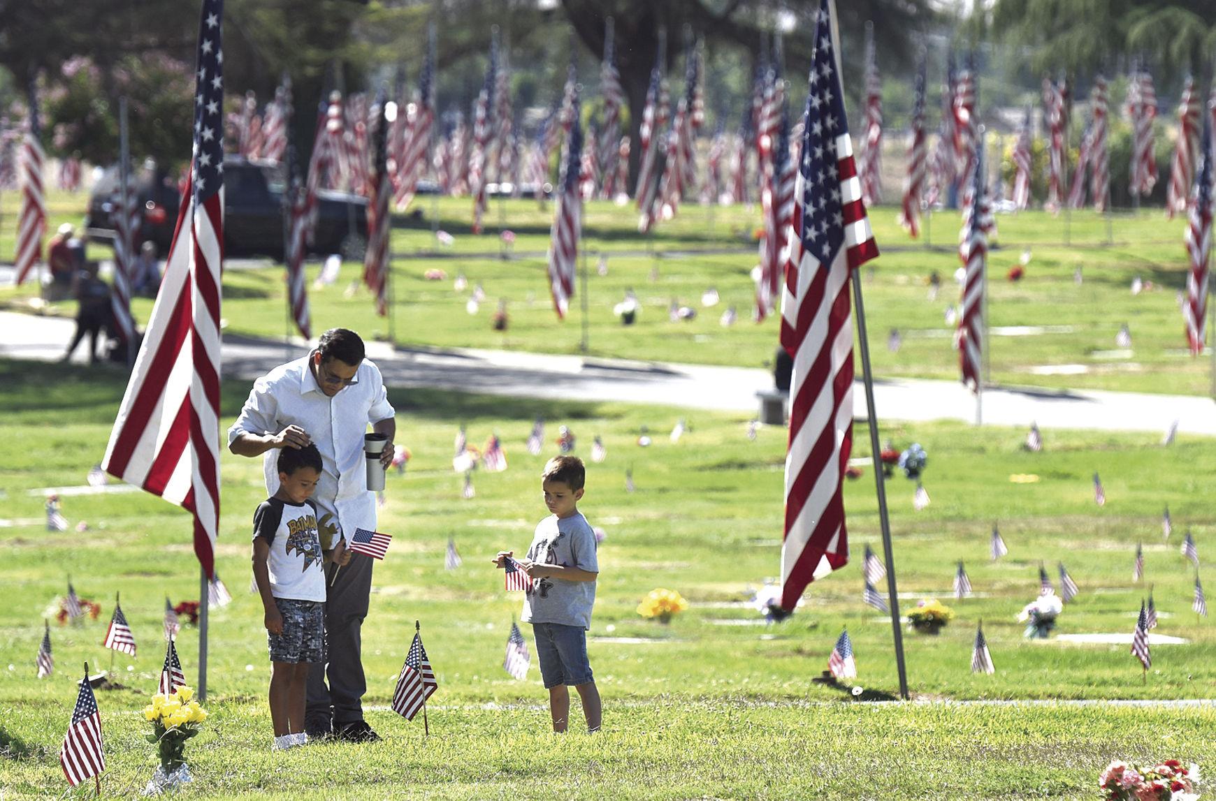 Veterans day on national mall