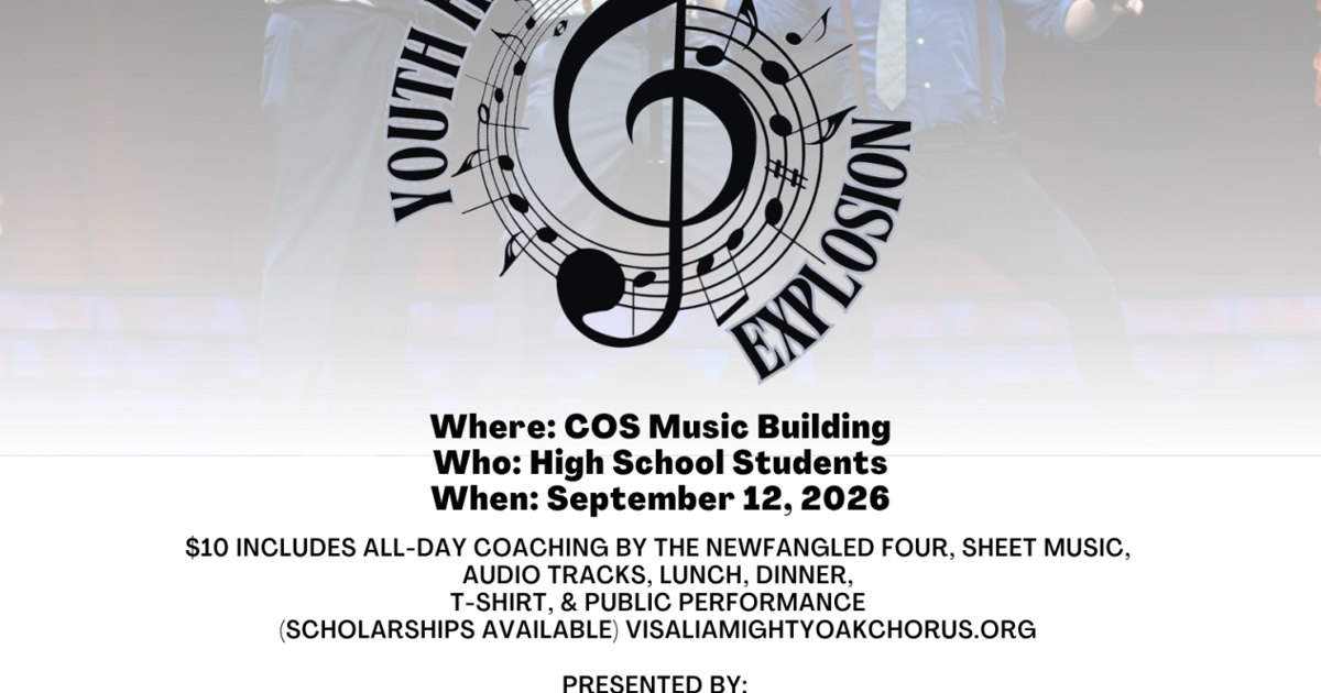 Sponsors sought for Youth Harmony Explosion