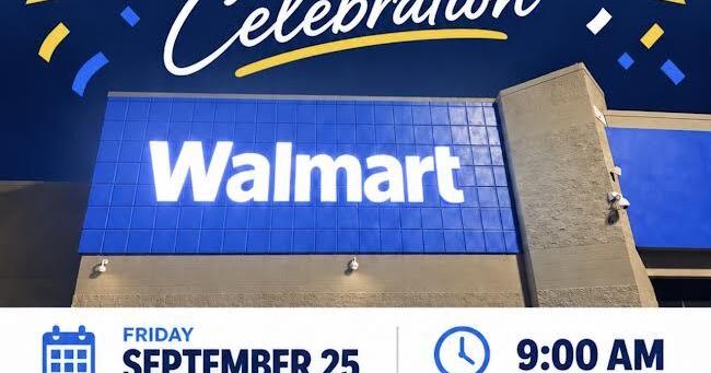 Walmart Grand Reopening Friday
