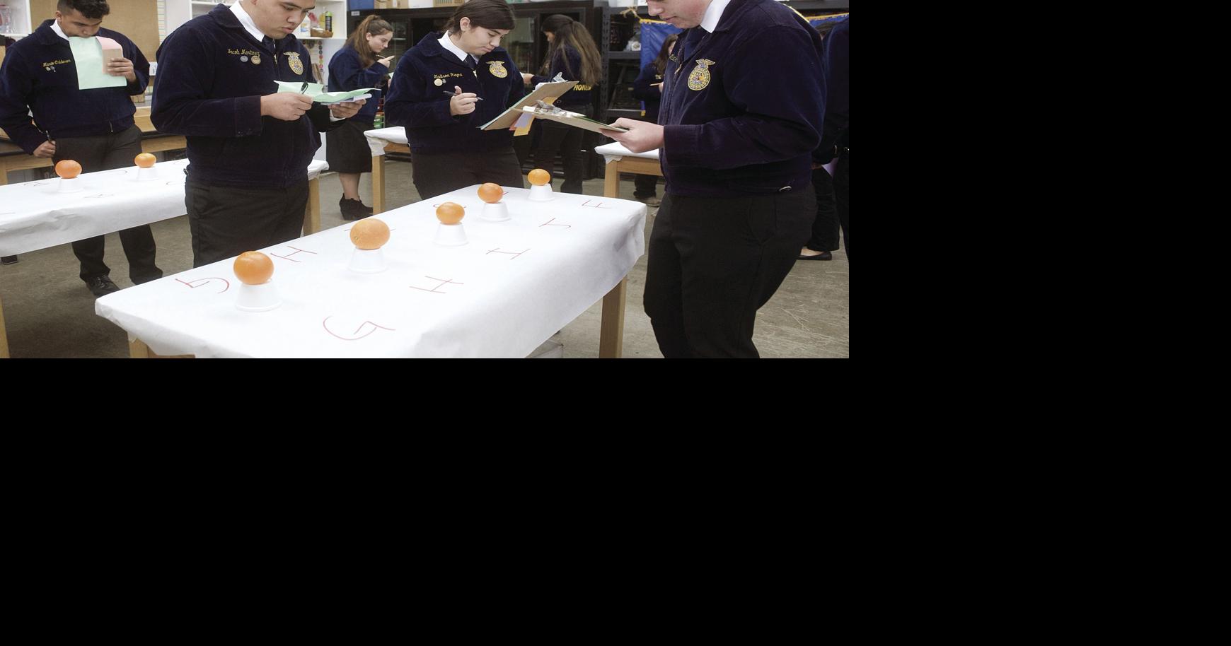 FFA students prep for state finals at Exeter High citrus judging
