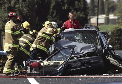 linda car accident vista collision recorderonline involved responders extract passenger sept attempt tuesday vehicle two