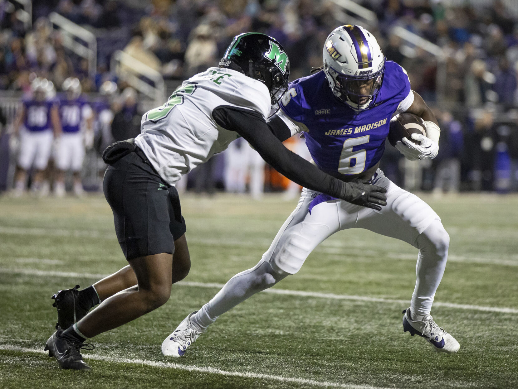 Marshall Beats JMU 35-33 In 2OT, Clinches Program's First Berth In Sun ...