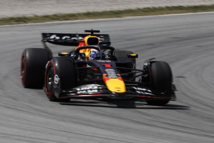 Track rage? Verstappen penalized for collision with Russell at Spanish GP
