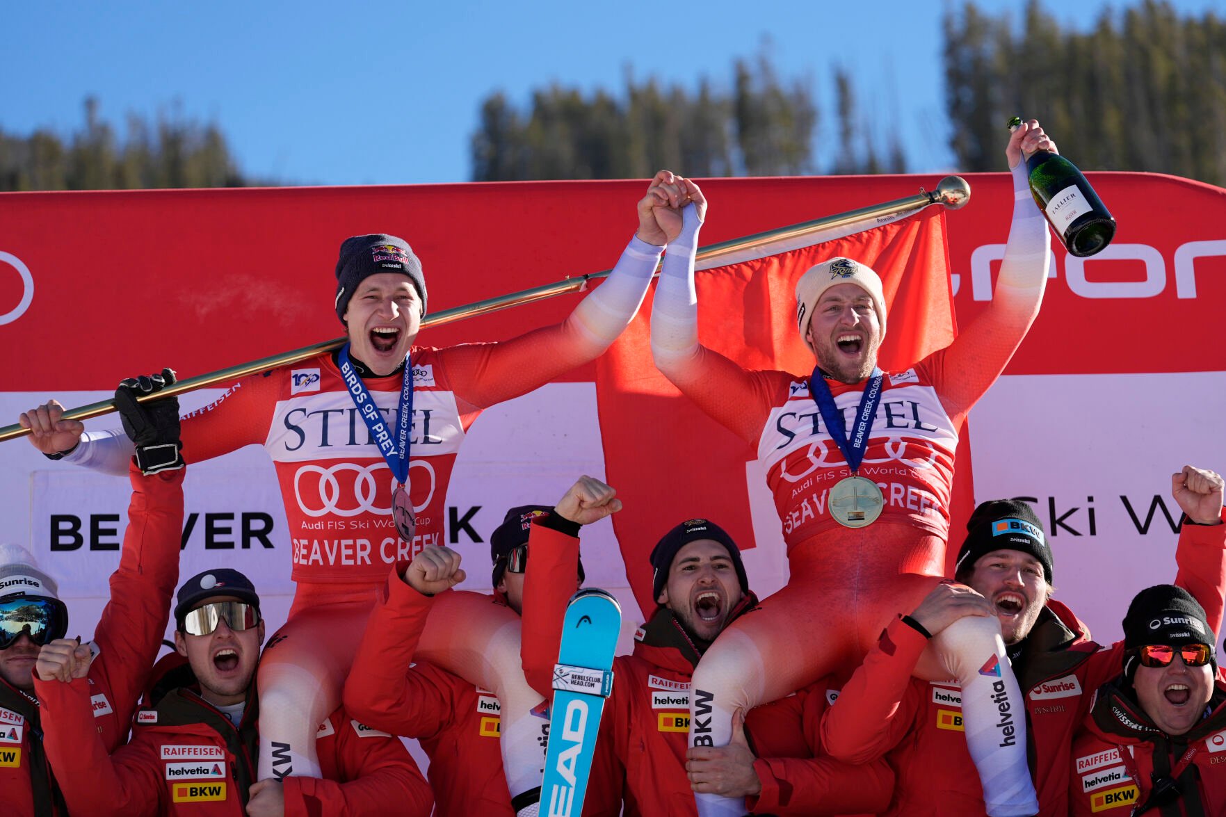 Murisier Claims 1st World Cup Win By Beating Swiss Teammate Odermatt In ...