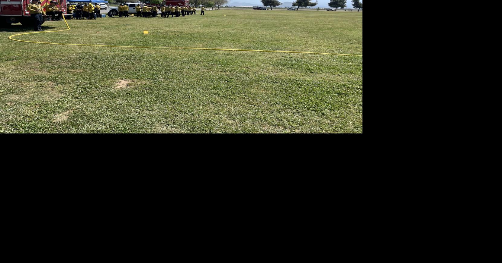CalFire firefighters train at Porterville Sports Complex Photos
