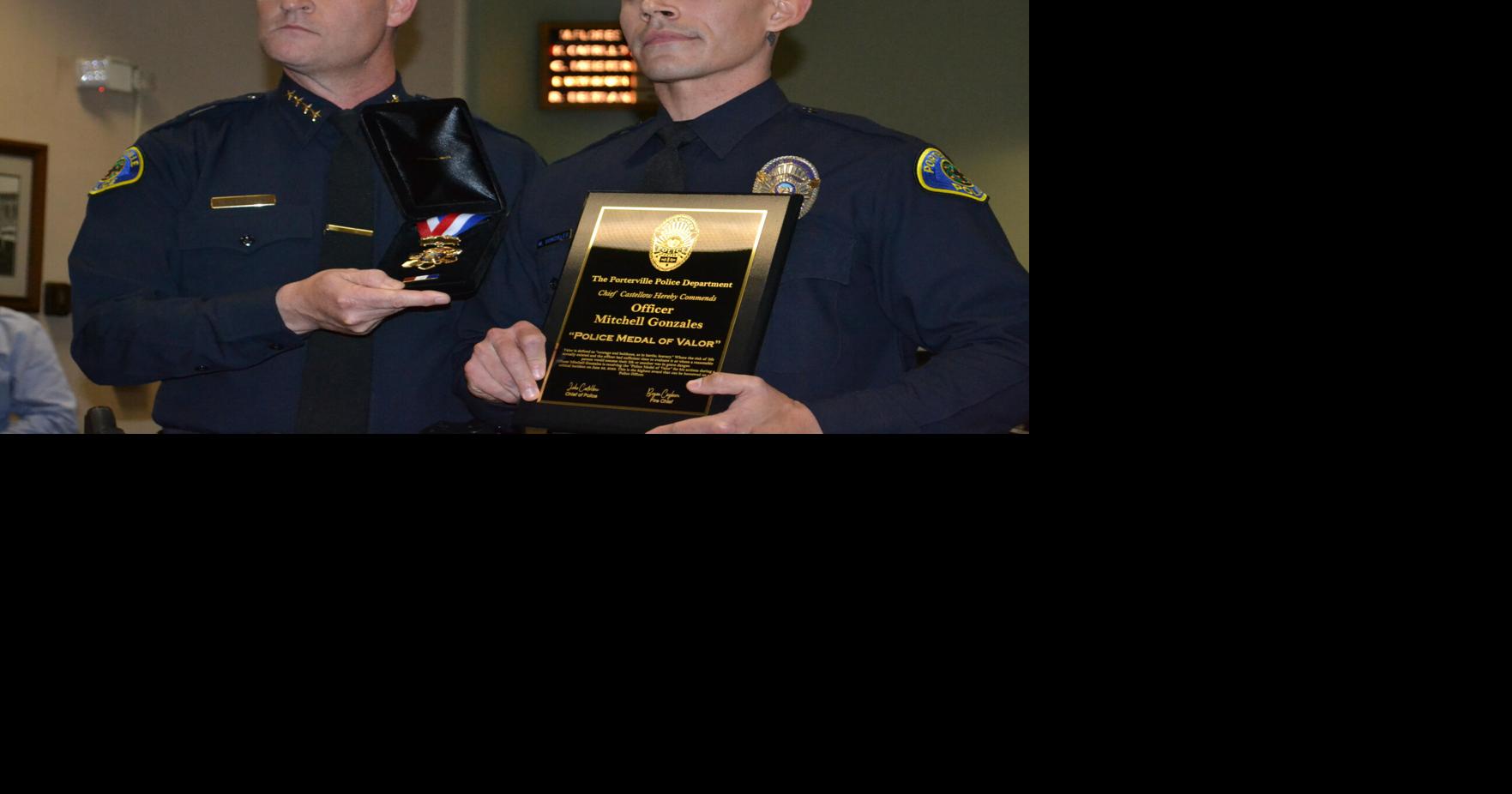 Courage Under Fire: Gonzales awarded Medal of Valor, others honored ...