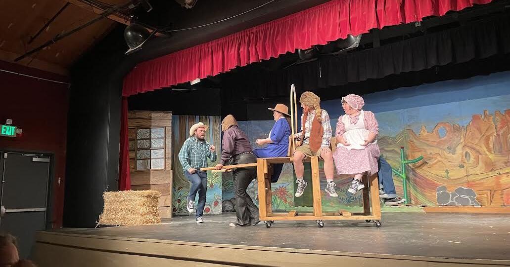 The Trail to Oregon goes through the Barn Theater