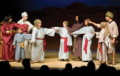 Moses Leads The Children At The Porterville Barn Theater Is Sure