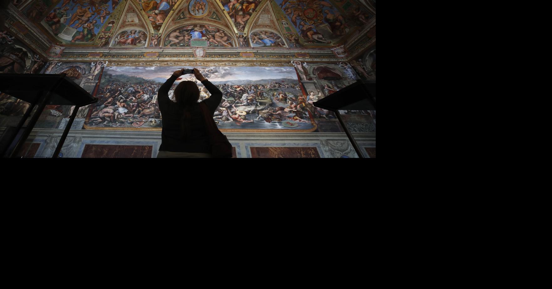 Vatican unveils last of restored Raphael Rooms after 10-year cleaning that yielded new discoveries