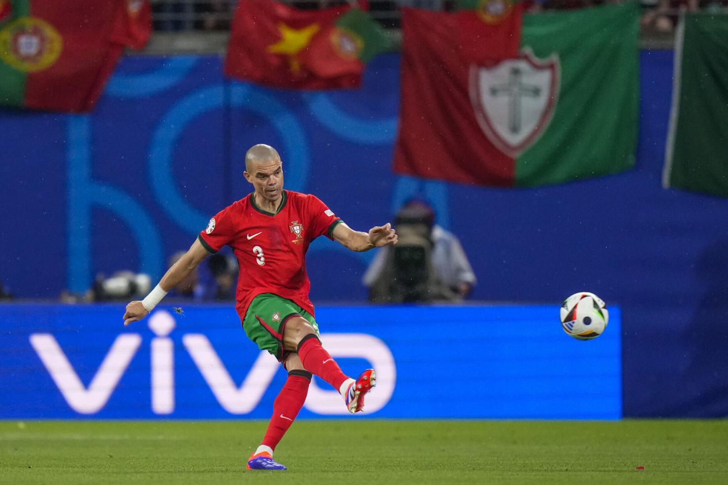 Portugal defender Pepe oldest player to play at a European