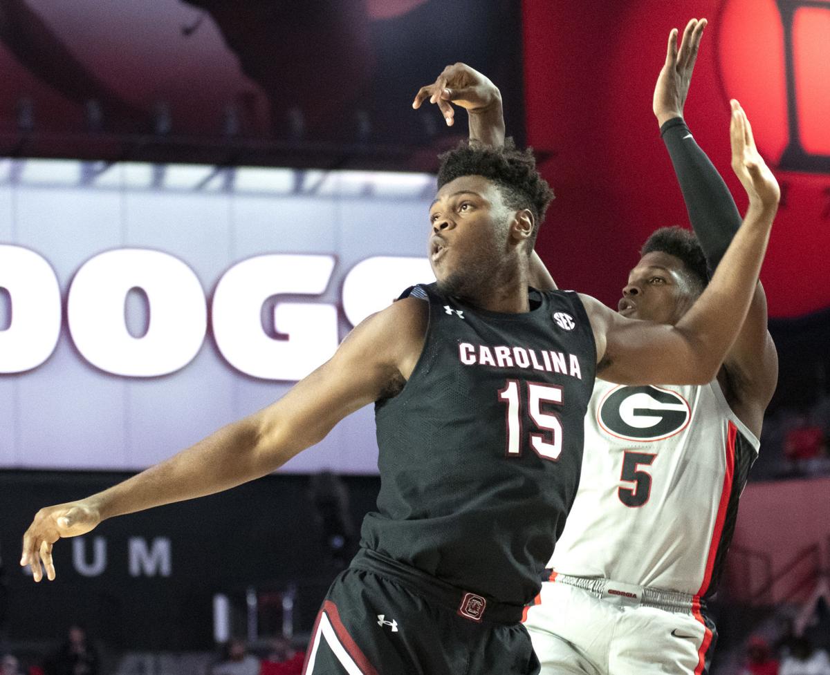 PHOTOS: Men's basketball falls to South Carolina 75-59 ...