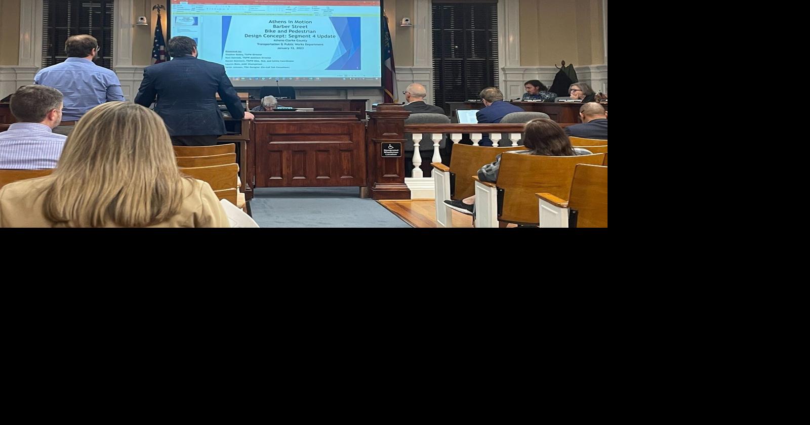 Athens Mayor and Commission discuss infrastructure projects and gang ...
