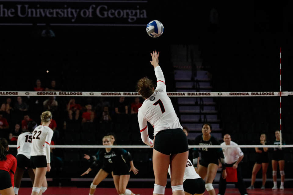 PHOTOS UGA volleyball defeats Coastal Carolina Multimedia