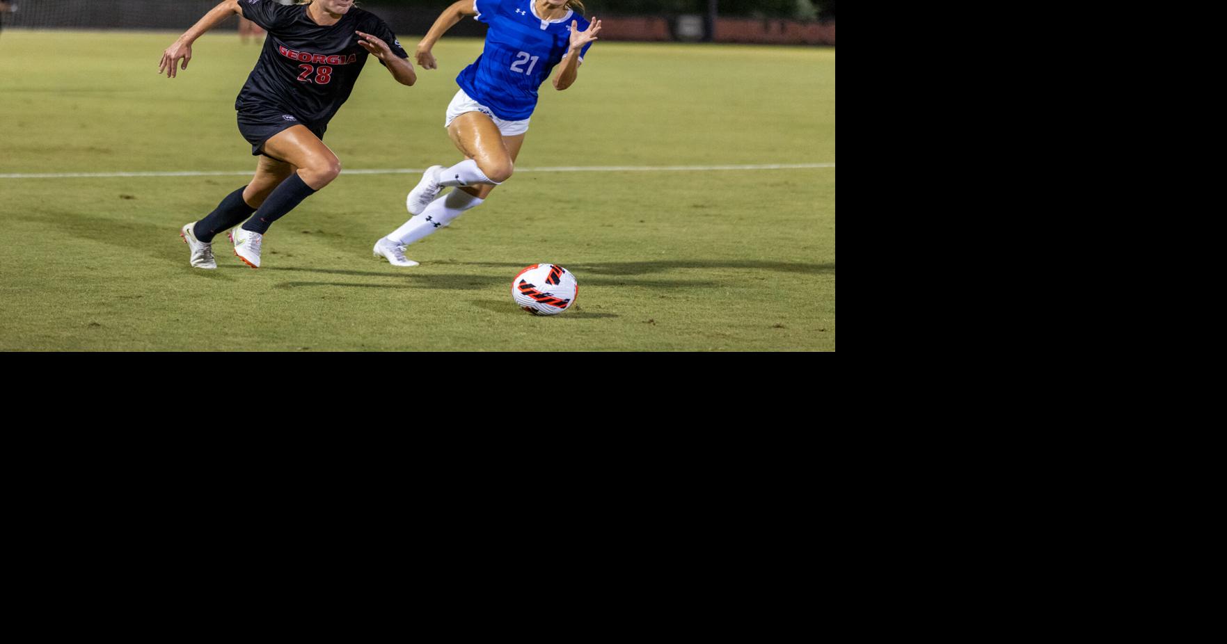 Georgia soccer dominate offensively in 5-0 victory | Soccer ...