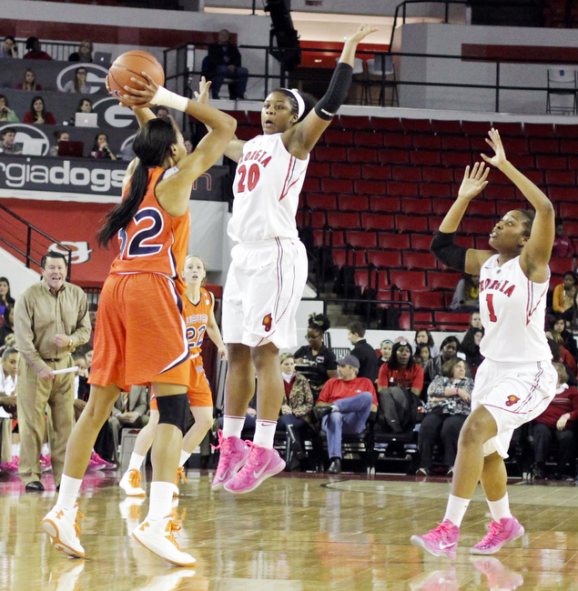 Georgia Women's Basketball versus Auburn