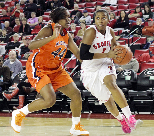 Georgia Women's Basketball versus Auburn