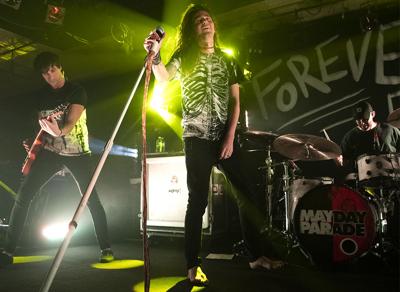 Mayday Parade performed original tunes and emo covers at ...