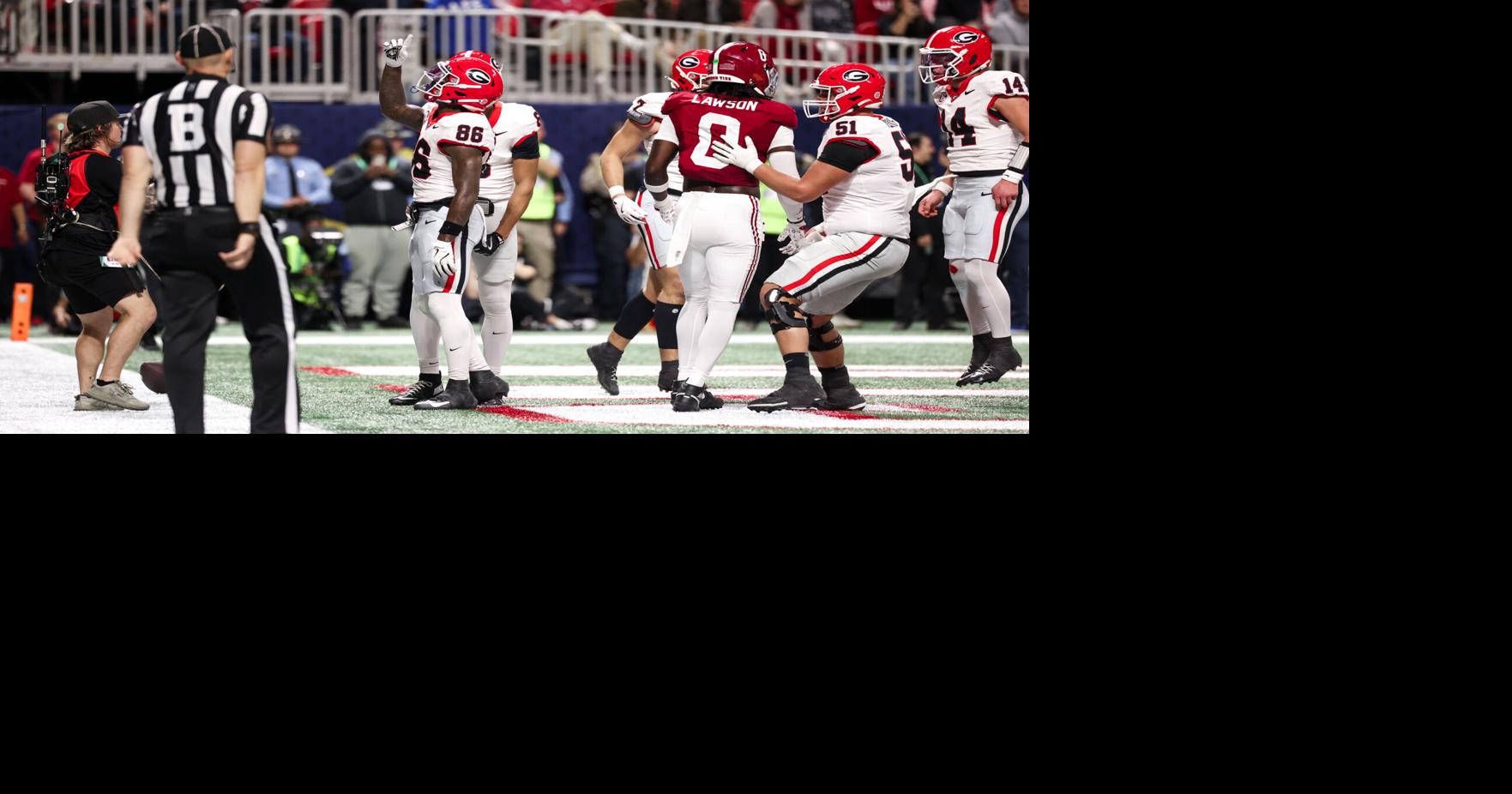 Halftime observations: Georgia leads Alabama 14-0 in SEC championship game