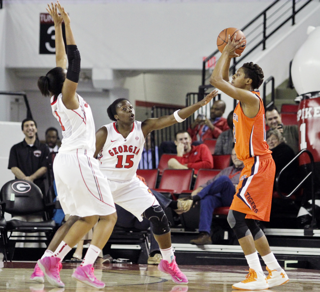Georgia Women's Basketball versus Auburn
