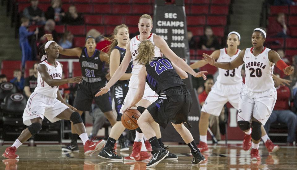 Georgia Vs Furman Women S Basketball Rbtv Redandblack Com