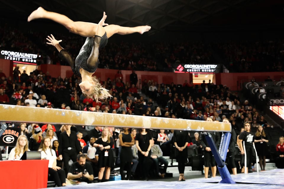 PHOTOS: UGA Gymnastics vs. Oklahoma | Multimedia | redandblack.com