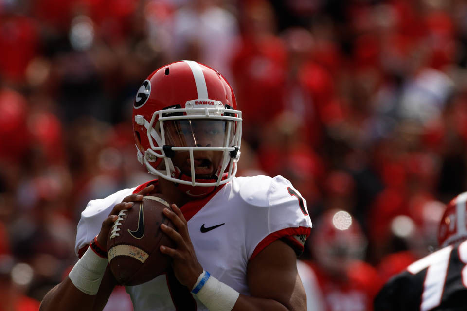 Justin Fields, Georgia quarterbacks take center stage on first day