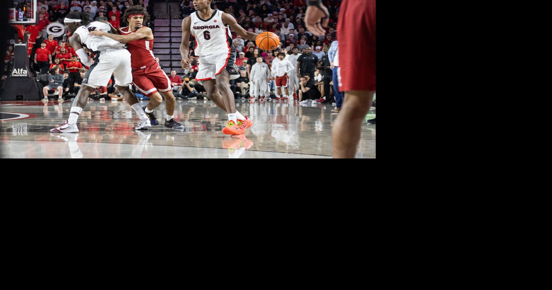 Georgia men’s basketball sets school win record, defeats Mississippi State 102-96