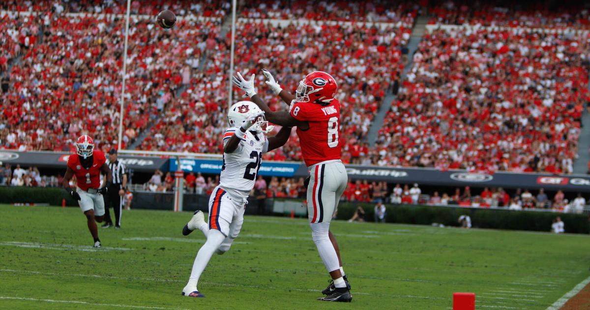 Colbie Young cleared to return to Georgia football team for 2025 season ...