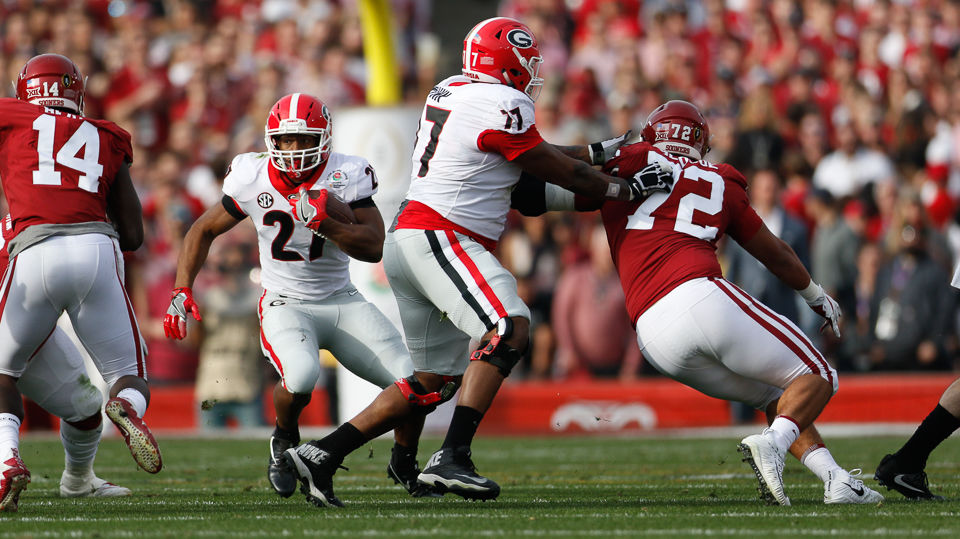 University Of Georgia Snack Bowl Helmet