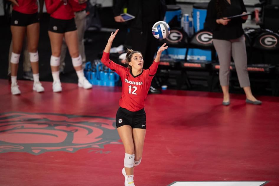Georgia volleyball's Brynn Chandler continues training during COVID 19