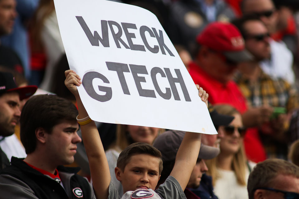 PHOTOS: Georgia Vs. Georgia Tech | Second Half | Multimedia ...