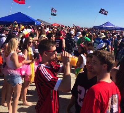 Photo Gallery Ga Fl Frat Beach 2014 Uganews Redandblack Com
