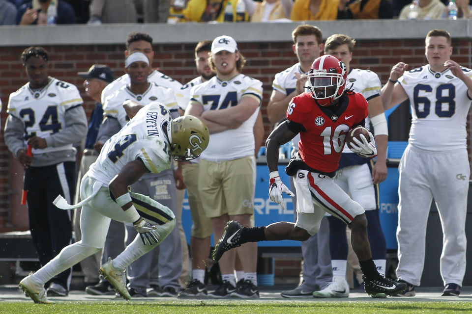 PHOTOS: Georgia Vs. Georgia Tech | Second Half | Multimedia ...