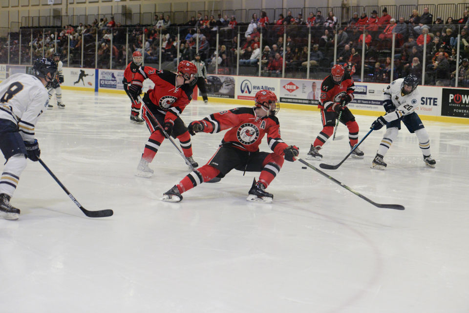 PHOTOS Ice Dawgs defeat Trine University, 86 Multimedia