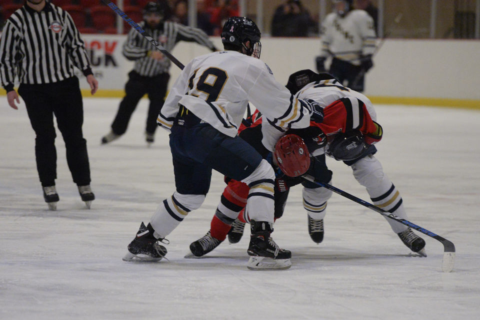PHOTOS Ice Dawgs defeat Trine University, 86 Multimedia